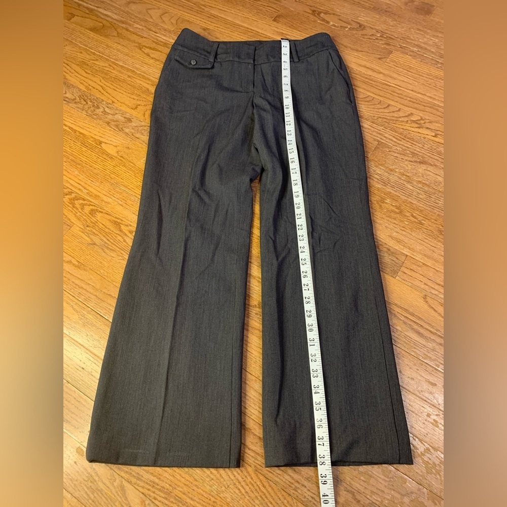 Cleo Charcoal Grey Wide Leg Dress Pants Trouser - Size 6 - Picture 4 of 7